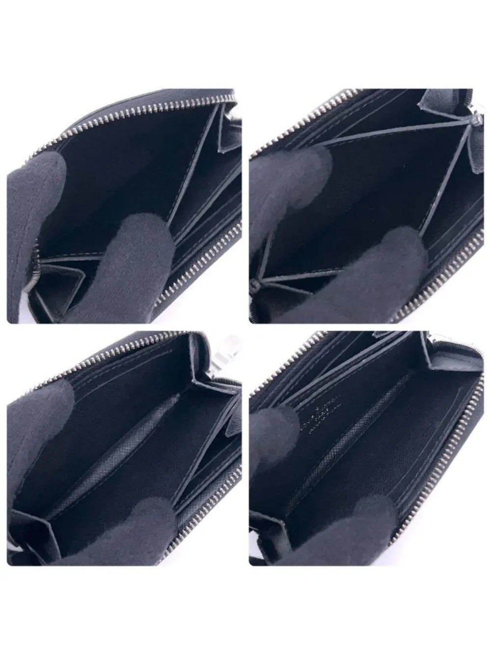 Louis Vuitton Monogram Eclipse Zippy Coin Purse